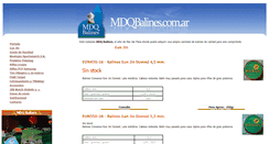 Desktop Screenshot of mdqbalines.com.ar