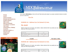 Tablet Screenshot of mdqbalines.com.ar
